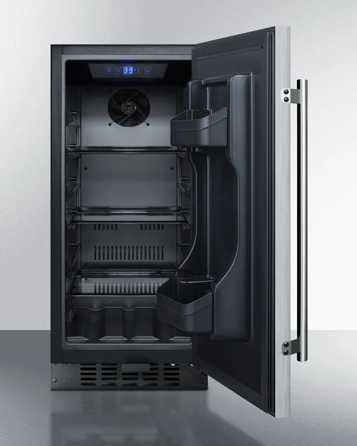Summit 15" Wide Outdoor All-Refrigerator - SPR316OSCSS