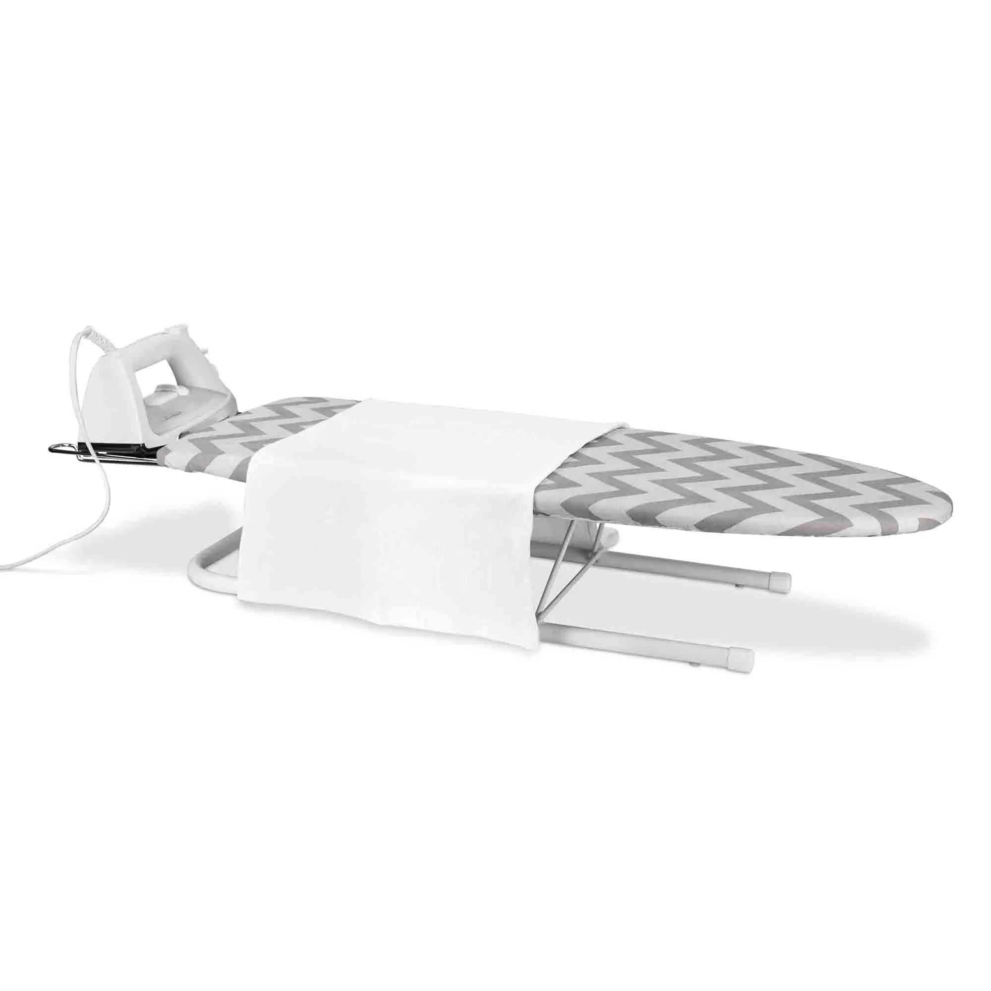 Tabletop Ironing Board with Rest and Cover
