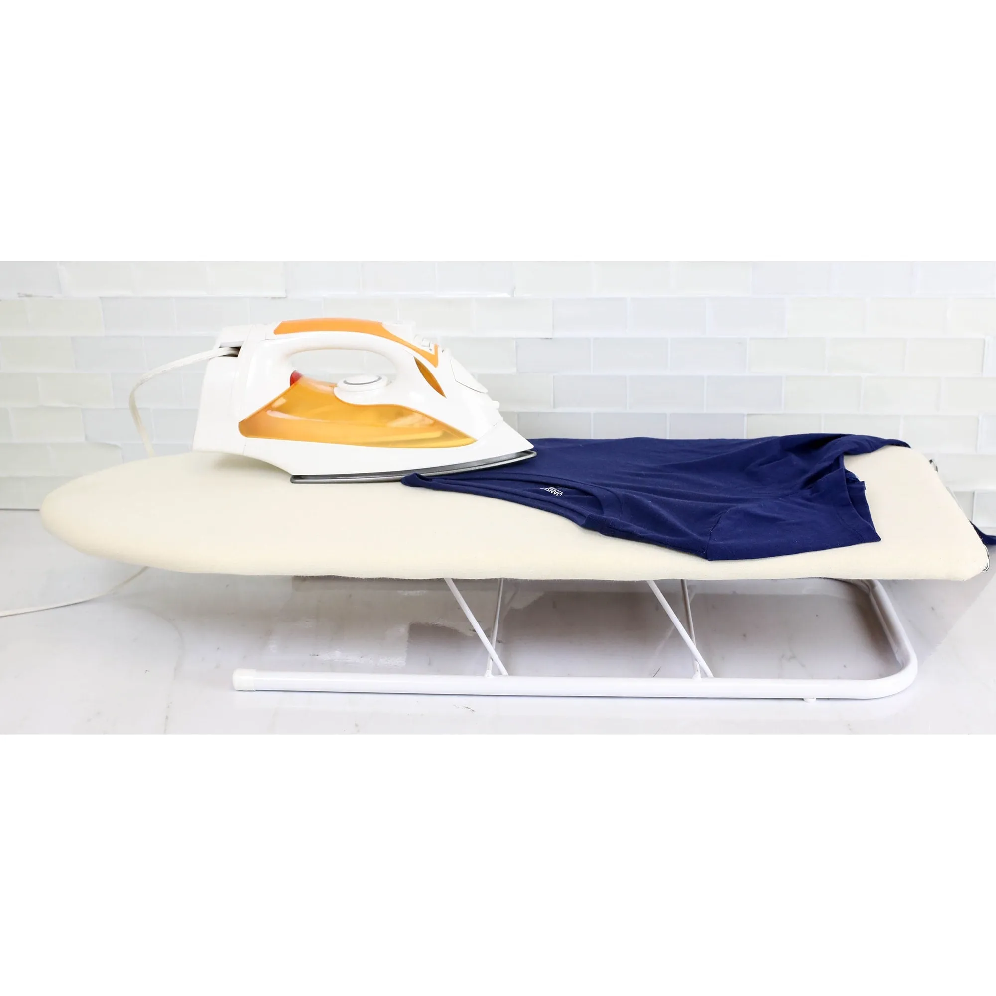 Tabletop Ironing Board with Rest and Cover
