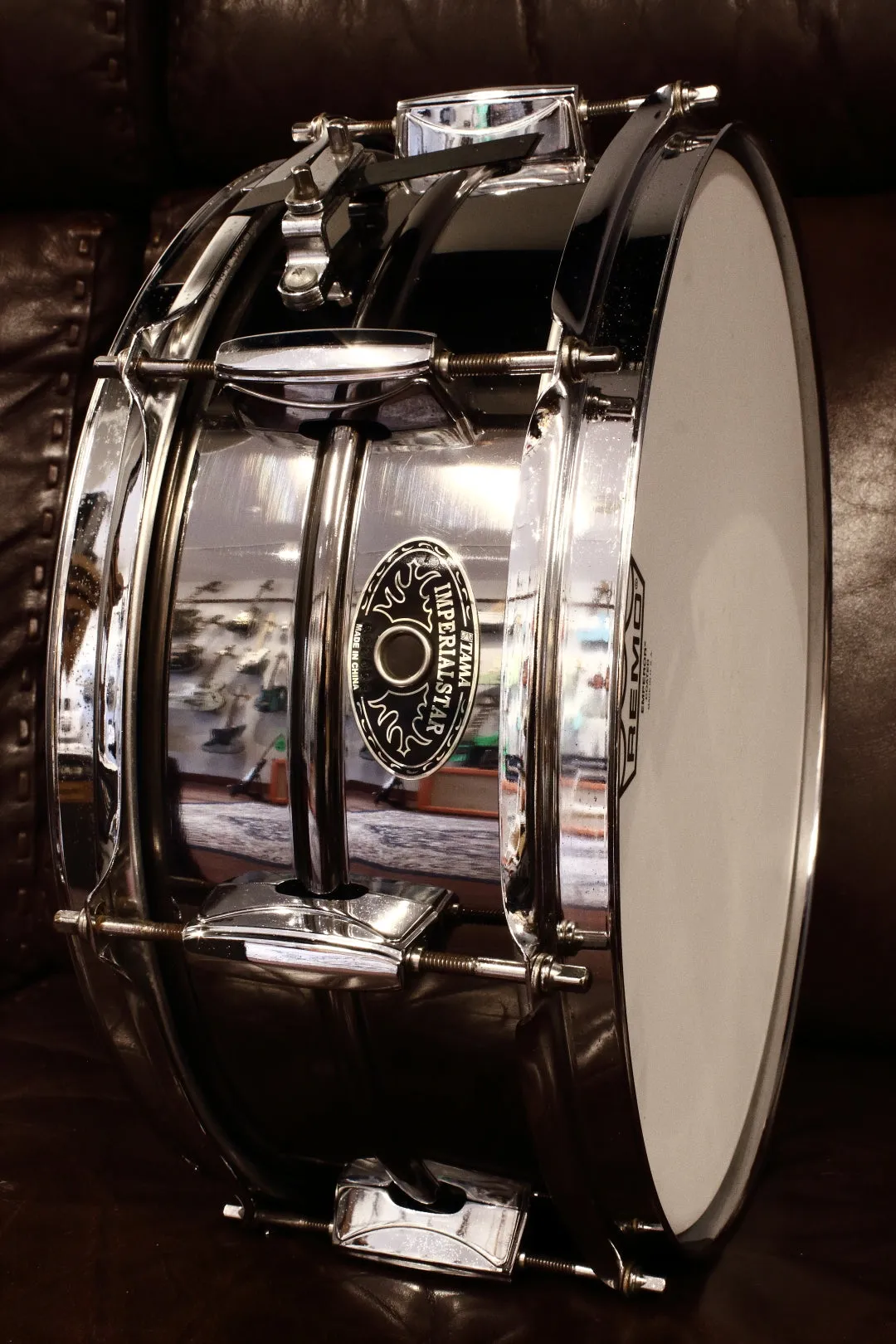 TAMA Imperialstar IPS145 14x5 Black Nickel Steel Snare Drum
