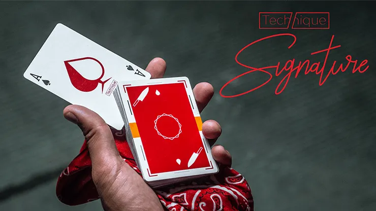 Technique Signature Playing Cards USPCC