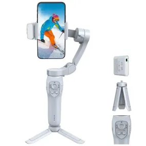 TUTT L7C Pro   AI Module | 3 Axis Pro Handheld Anti-shake Smartphone Selfie Stick Phone Gimbal Stabilizer with Tripod | AI Auto Face Tracking Module Vlog YouTube