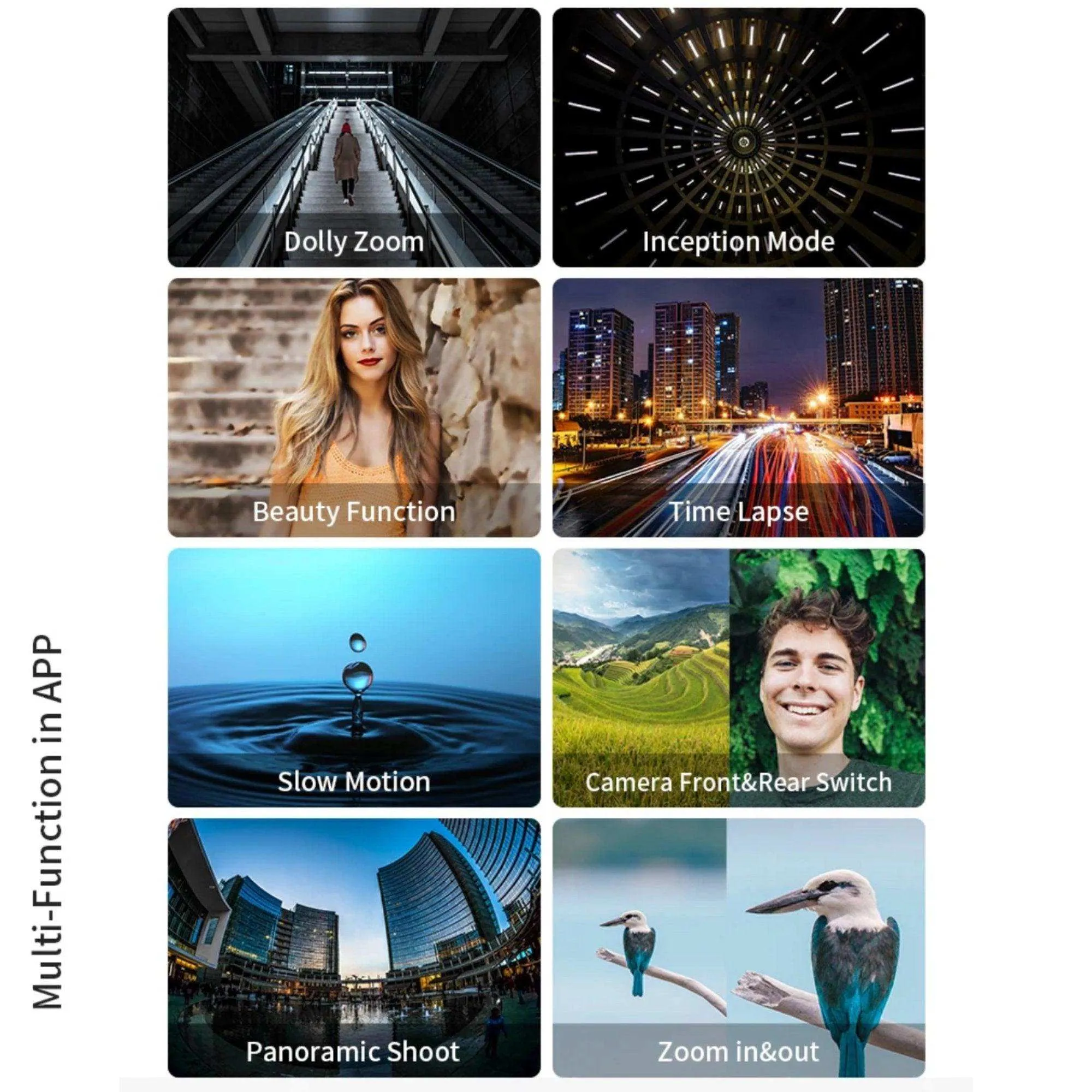 TUTT L7C Pro   AI Module | 3 Axis Pro Handheld Anti-shake Smartphone Selfie Stick Phone Gimbal Stabilizer with Tripod | AI Auto Face Tracking Module Vlog YouTube