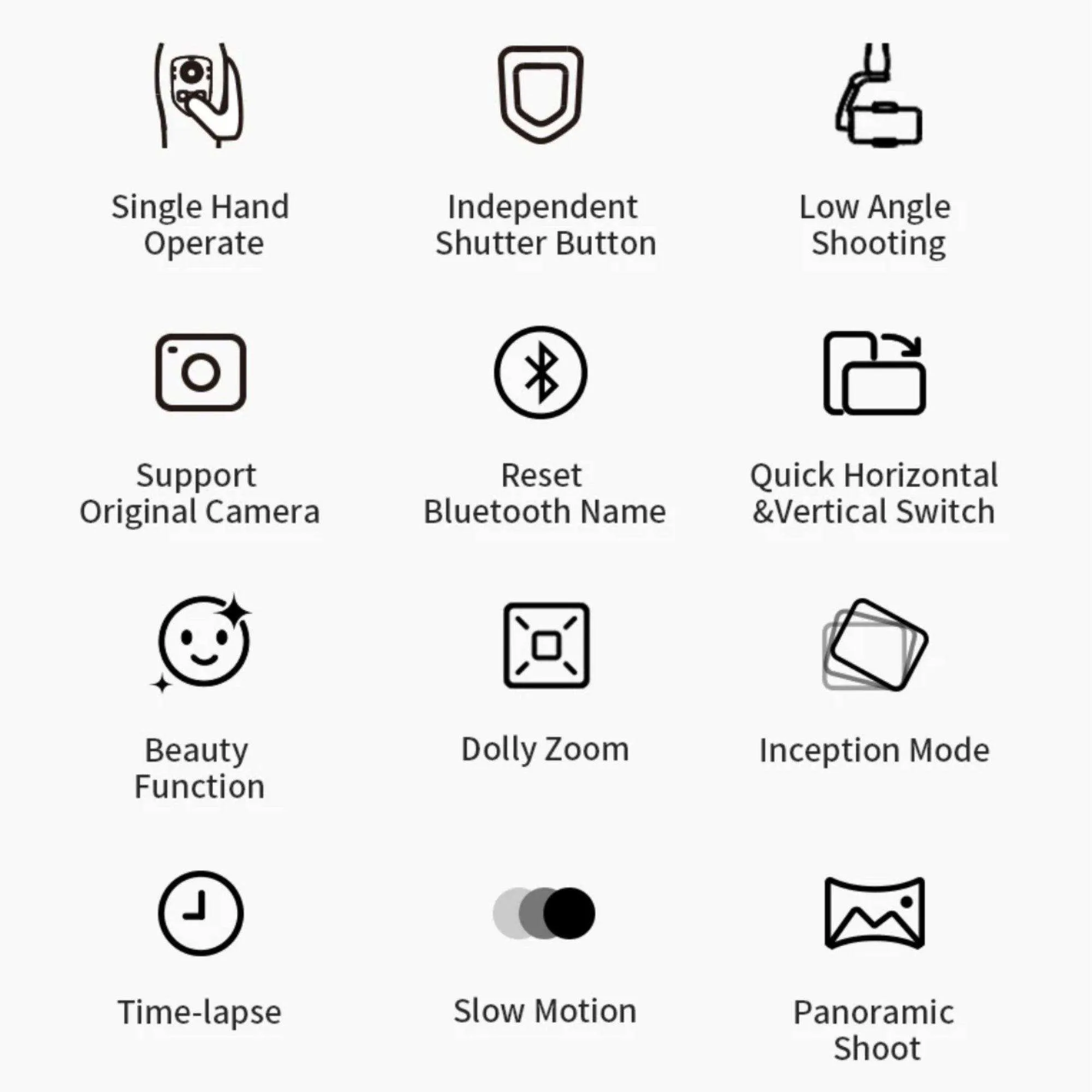 TUTT L7C Pro   AI Module | 3 Axis Pro Handheld Anti-shake Smartphone Selfie Stick Phone Gimbal Stabilizer with Tripod | AI Auto Face Tracking Module Vlog YouTube