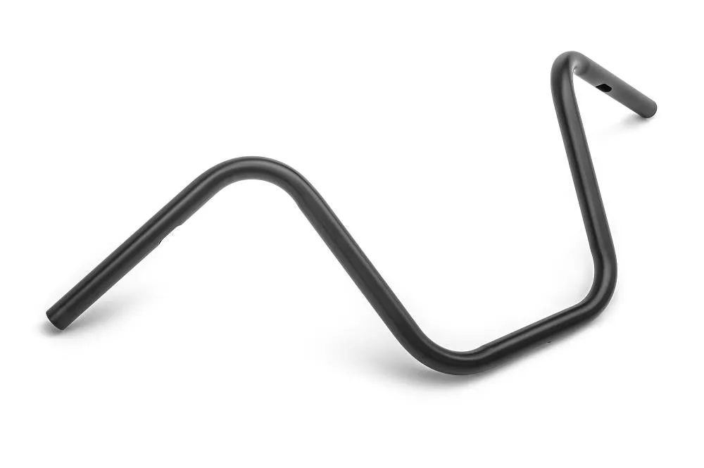 Vegas 12 inch High Handlebars - 1 inch (25mm) Black - Highway Hawk H55-4060B