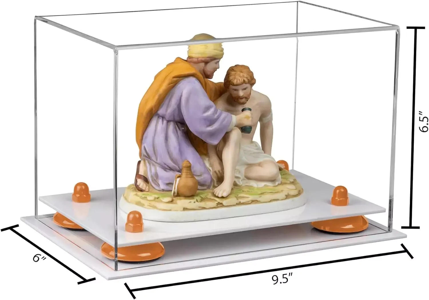 Versatile Acrylic Display Case 9.5 x 6 x 6.5 - Clear (V43/A005)