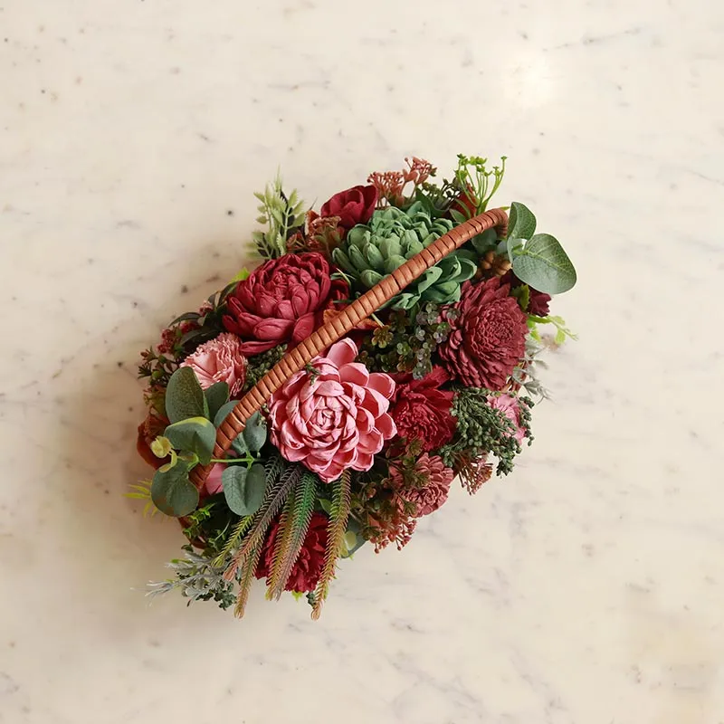 Victorian Whispers Artificial Solawood Flowers