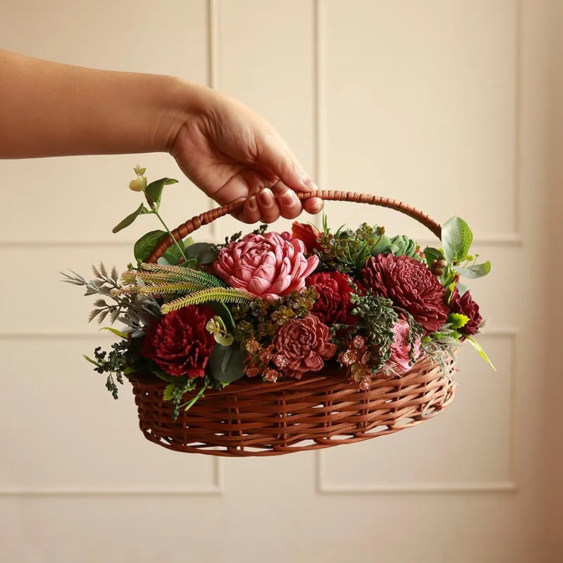 Victorian Whispers Artificial Solawood Flowers