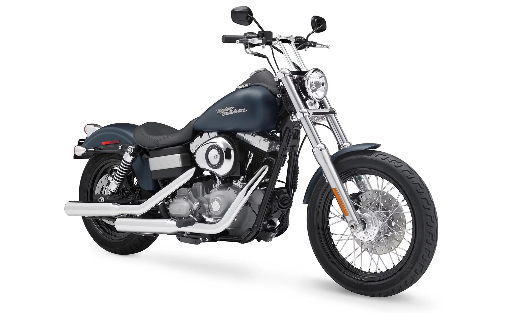 Viking Warlock 10" Handlebar Risers for Harley Dyna Street Bob FXDB/I Chrome