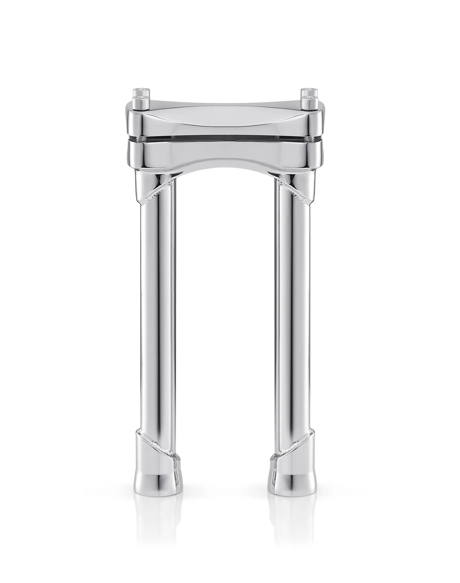 Viking Warlock 10" Handlebar Risers for Harley Dyna Street Bob FXDB/I Chrome