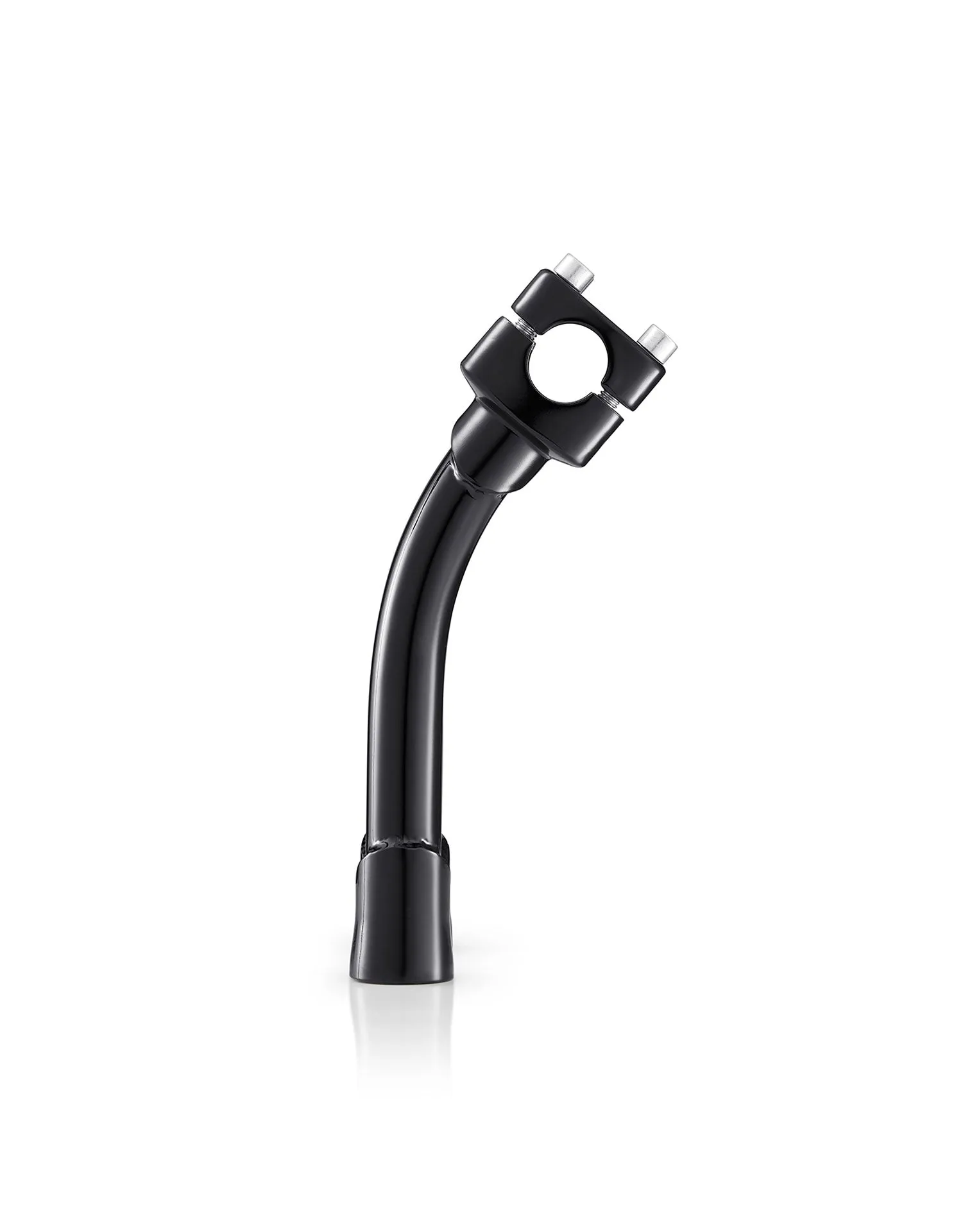 Viking Warlock 8" Pullback Handlebar Risers for Harley Dyna Super Glide Custom FXDC/I Gloss Black