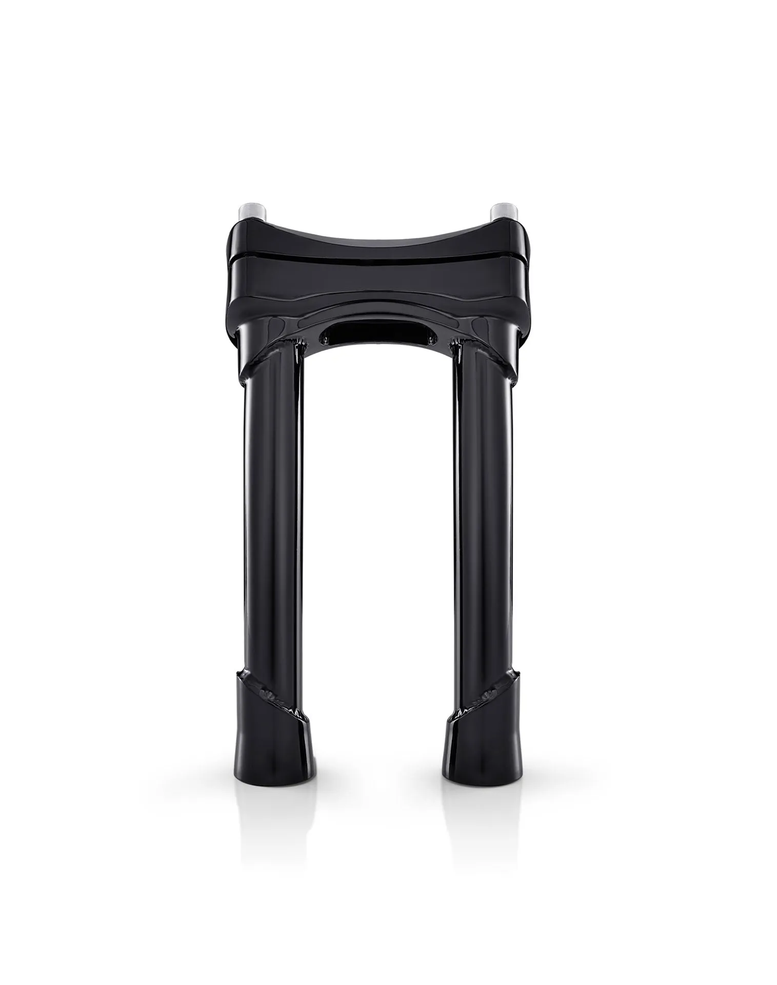 Viking Warlock 8" Pullback Handlebar Risers for Harley Dyna Super Glide Custom FXDC/I Gloss Black