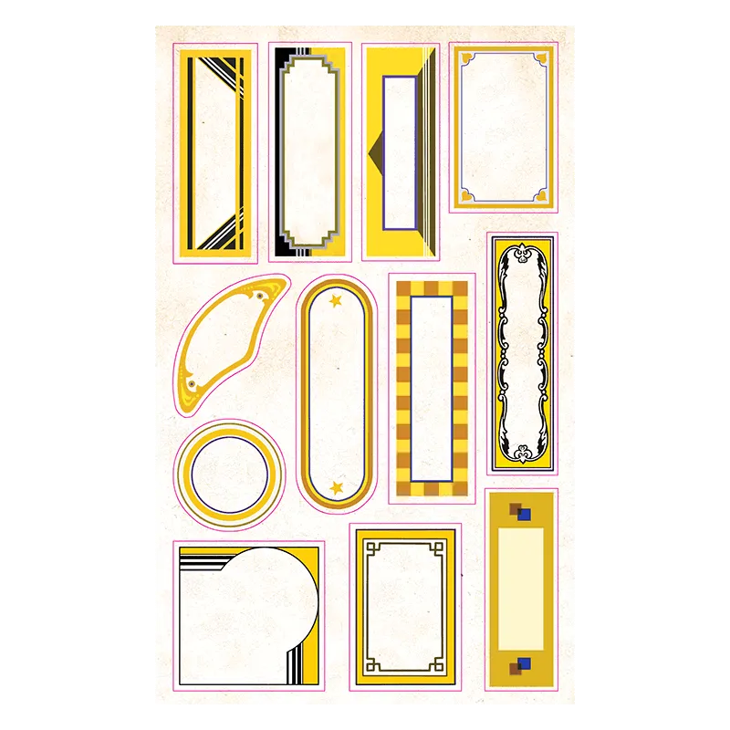 Vintage Labels - Everyday Stickers