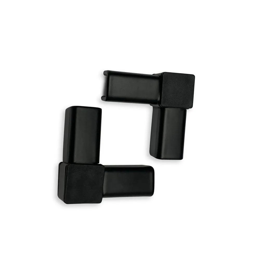 VintageView Helix Wine Rack Post Elbow Bracket (floating wine rack system component)