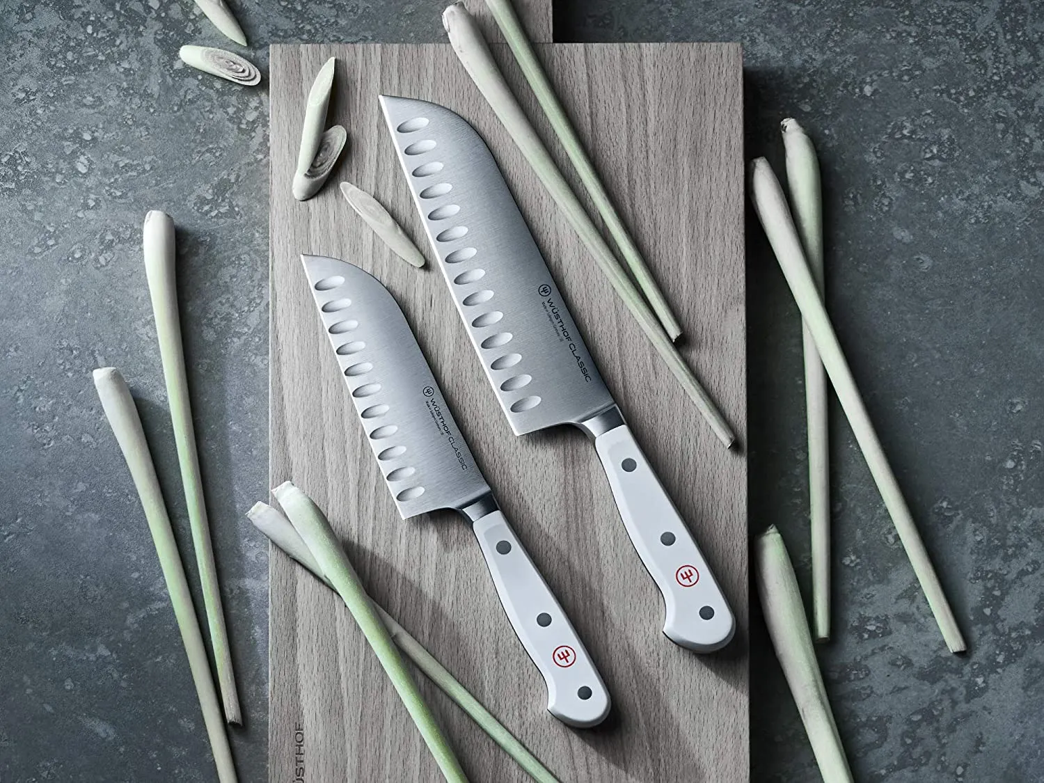 Wusthof Classic 5" Santoku - White